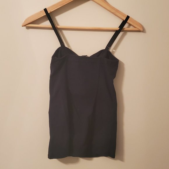Talula Black Boustier Tank Top - Picture 2 of 3